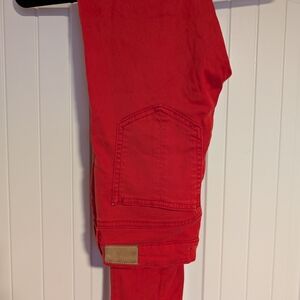 Red Zara Skinny Jeans